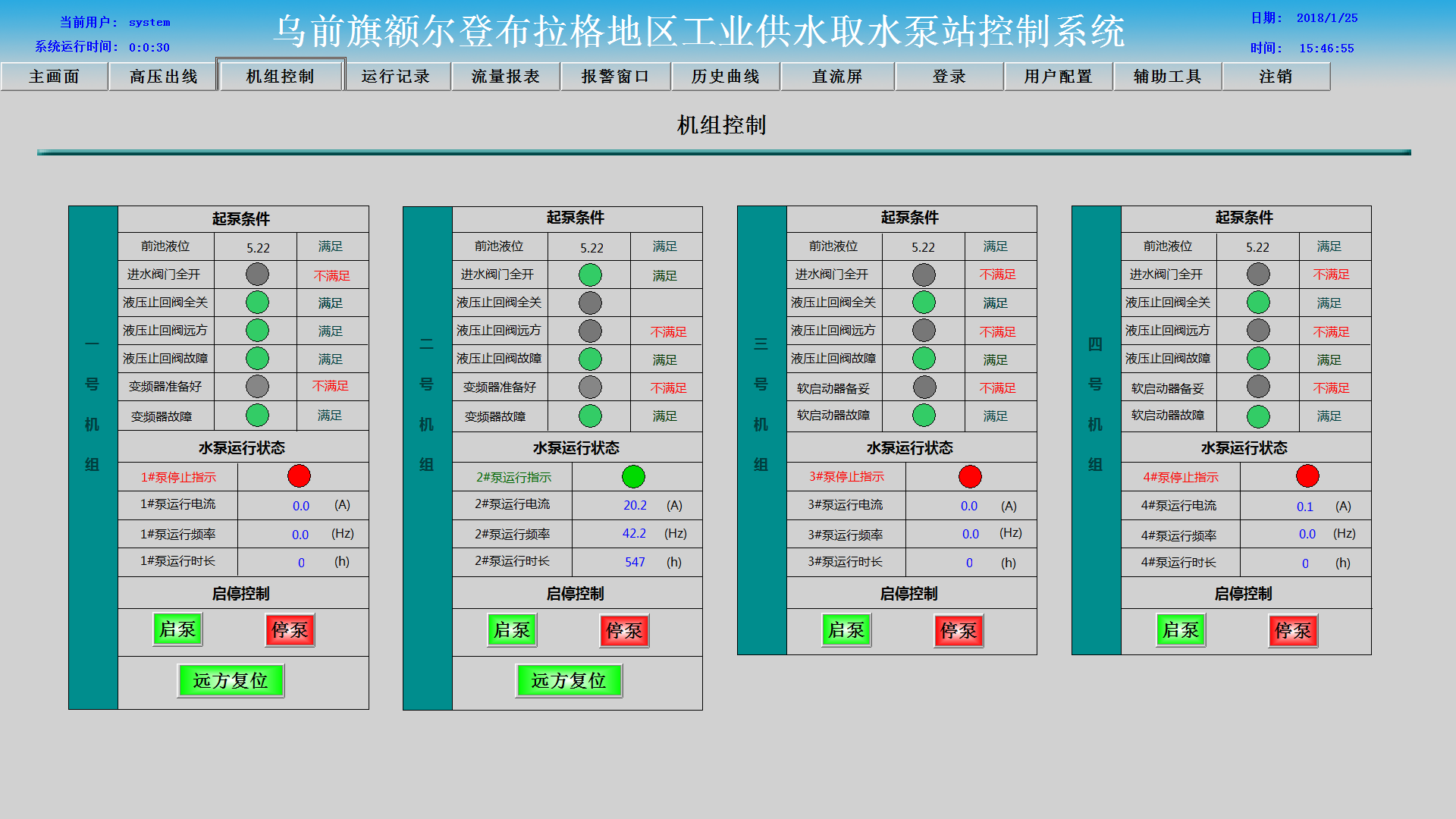 泵站信息化監(jiān)控系統(tǒng)
